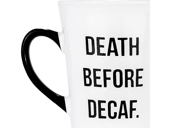 Amici 20 OzDeath Before Decaf Mug