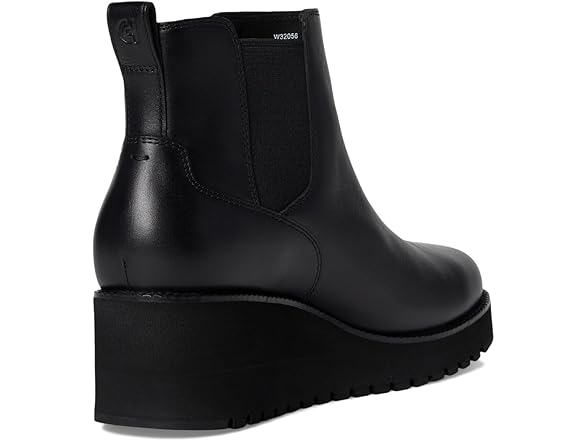 Cole Haan Womens Zerogrand City Wedge Boot Waterproof
