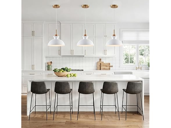 Parrot Uncle 11 Inch Pendant Light Fixture White