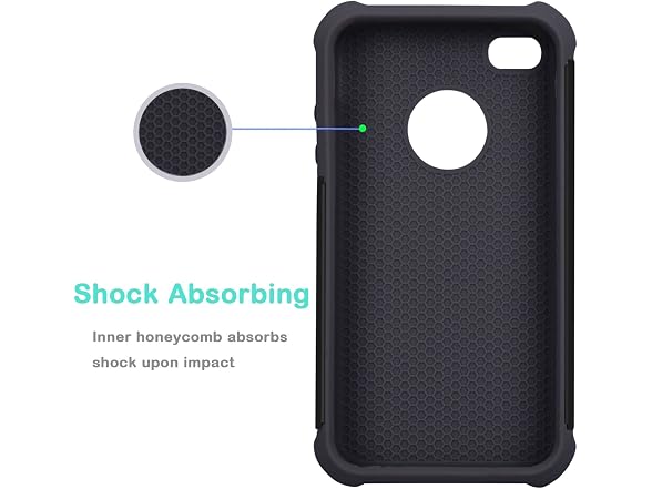Jeylly for iPhone 4S Case/iPhone 4 Cover, Shock