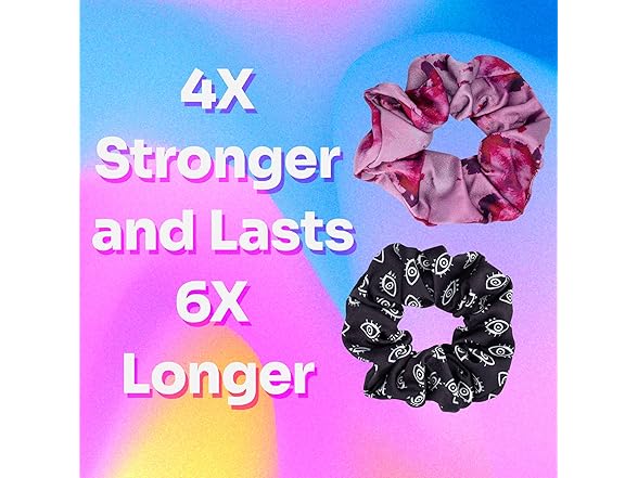 Wet Brush Coil Hair Scrunchies for Women
