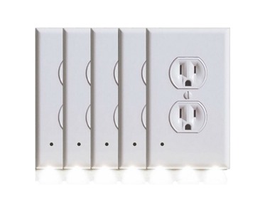 $19.99, Was $79.99, 75% Off! Outlet Covers with Night Lights (5-Pack) dealfomo