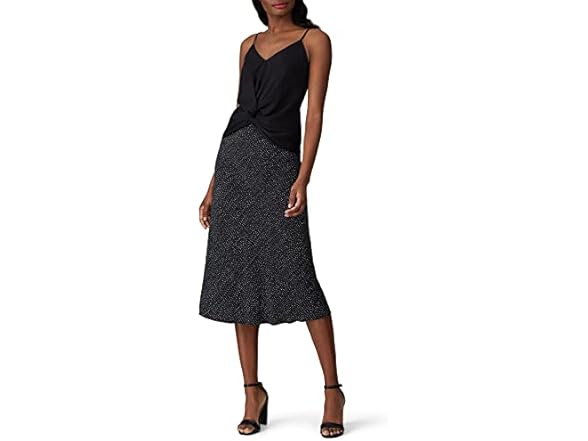 FIFTEEN TWENTY Black Midi Skirt (Med)
