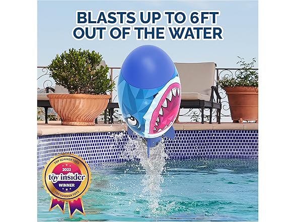 SwimWays Shark Rocket, Kids Pool Accessories