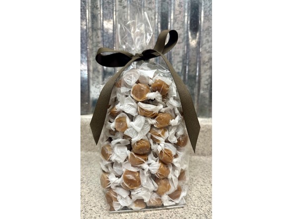 Candy Basket Twist Wrapped Caramels - Maple Pecan