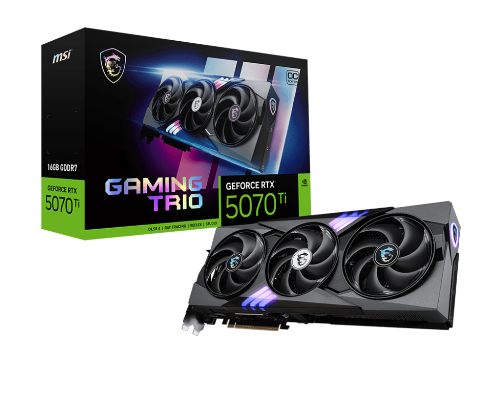 MSI GeForce RTX 5070 Ti 16G GAMING TRIO OC - Gallery 2