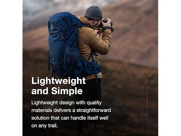 Osprey Rook Hiking Backpack 50L