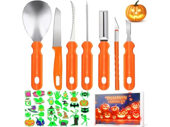 Pumpkin Carving Kit for Halloween