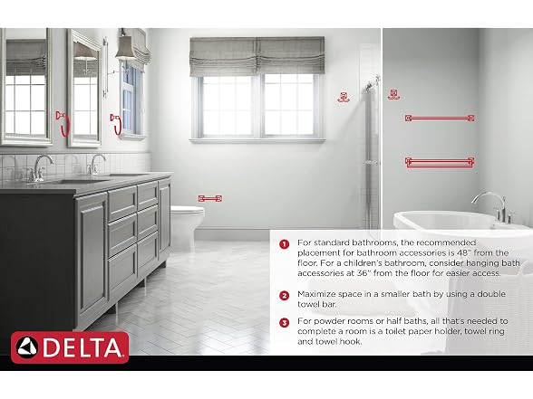 Delta 77638-RB Stryke Robe Hook, Single,