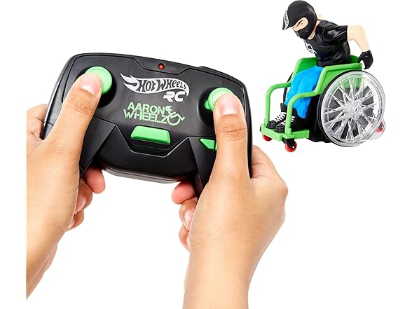 Hot Wheels RC Aaron Wheelz Wheelie Chair