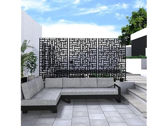 Elevens Block Patio Privacy Screen