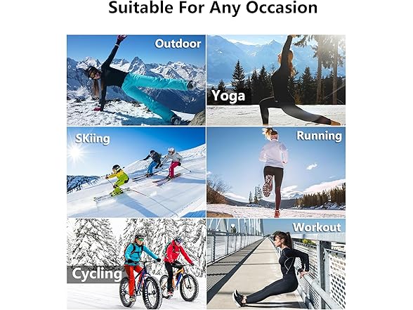 4 Pack Women's Thermal Long Sleeve Tops