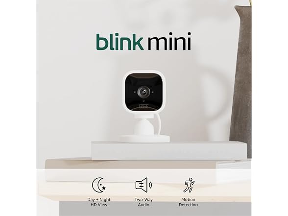 (NEW) Blink Mini - Compact indoor plug-in smart security camera - Gallery 2