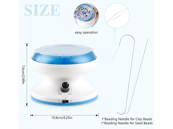 ORNUNIQ Electric Clay Bead Spinner