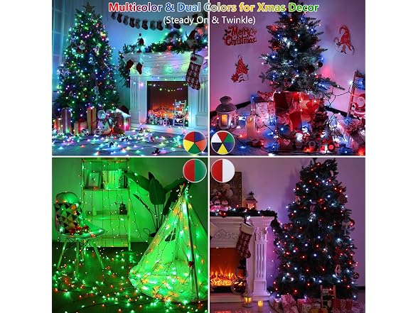 Toodour 350-LED Color Changing Lights