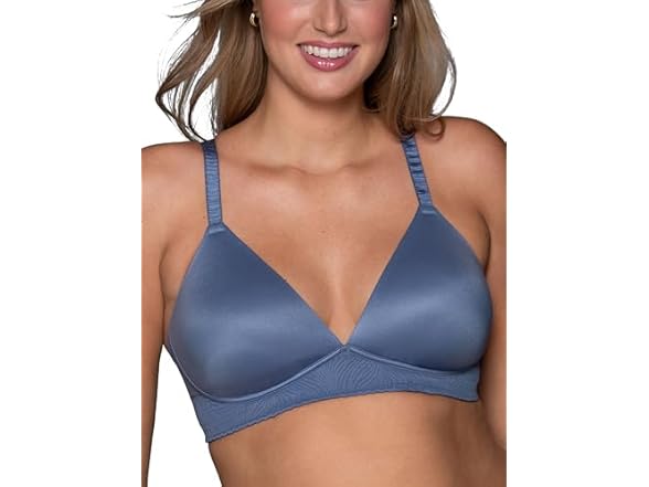 Vanity Fair Wmns Bra Blue (36D)