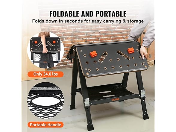 VEVOR Convertible Workstation