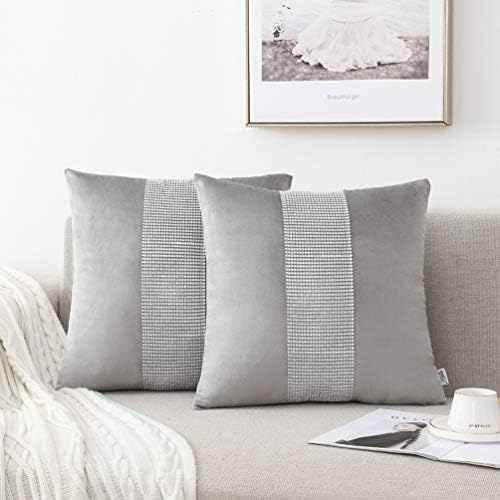 Set of 2 Throw Decorative Pillow Covers
