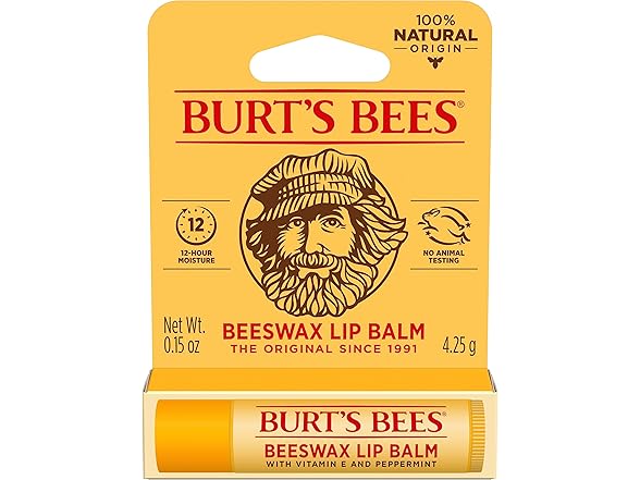 Burt's Bees Beeswax Lip Balm