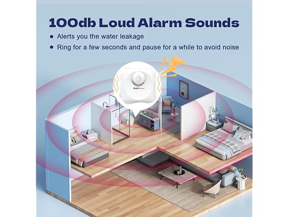 Baldr Smart Water Leak Detector Wireless Wi-Fi Water Sensor - Gallery 3