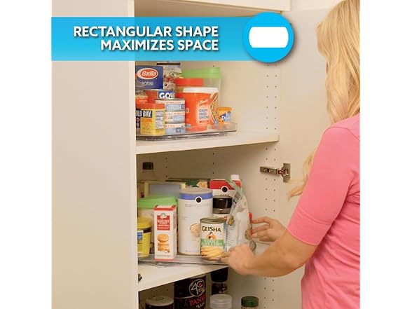 Smart Spin Rotating Refrig. Organizer