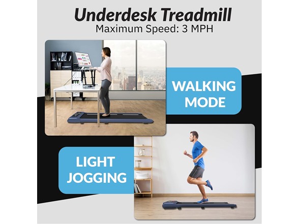 Exerpeutic 400 LBS Walking Pad Treadmill