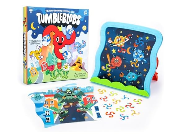 Educational Insights Tumbleblobs Blob-Dropping Strategy Game