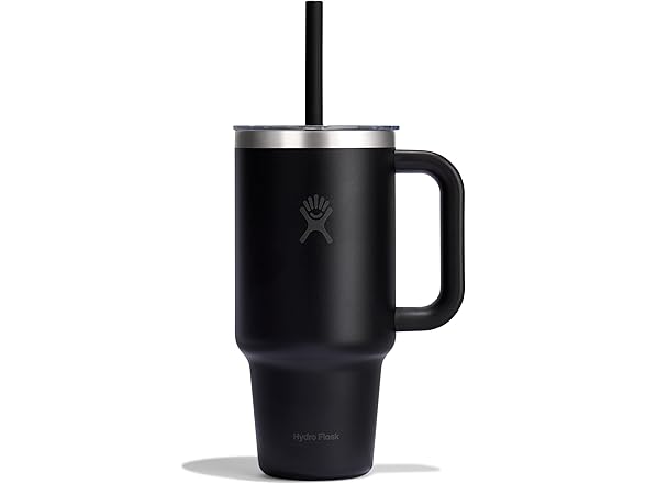 Hydro Flask 32oz Travel Tumbler - Tonal Black