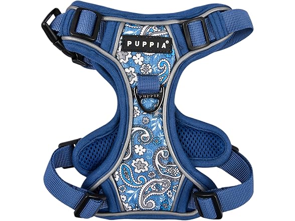 Puppia Cynthia Dog Harness Sturdy Adjustable Neck and Chest