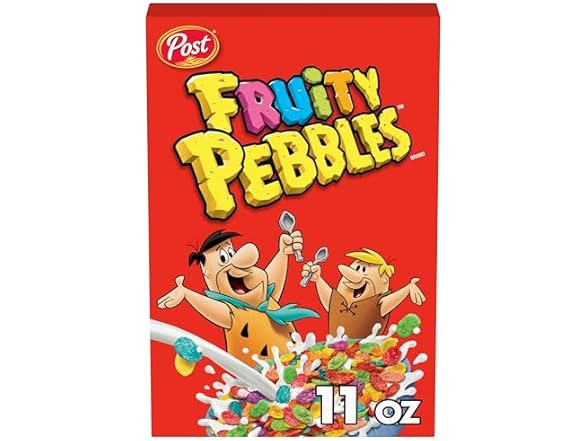 Fruity Pebbles Breakfast Cereal For Kids