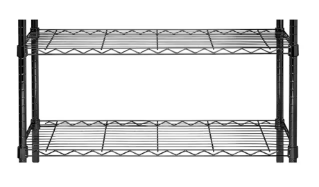 J&V Textiles 7057-BK 4-Tier Shelving Unit - Gallery 7