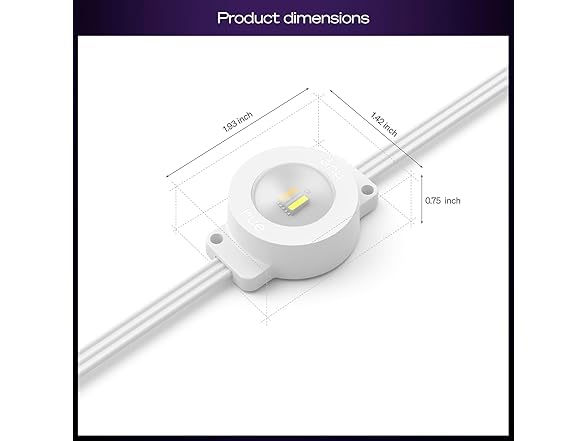 Philips Hue Festavia 150ft Permanent Outdoor String Lights