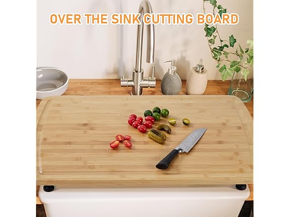 30 Inch Extra Large Bamboo Noodle Board Stove Cover