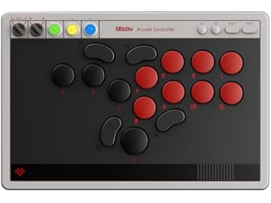 $49.99, Was $89.99, 44% Off! 8BitDo All-Button Arcade Controller for Switch/Switch 2 & Windows dealfomo