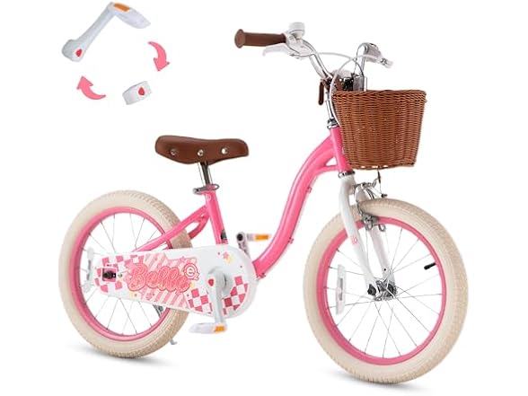 RoyalBaby Girls Belle EZ Bike Balance