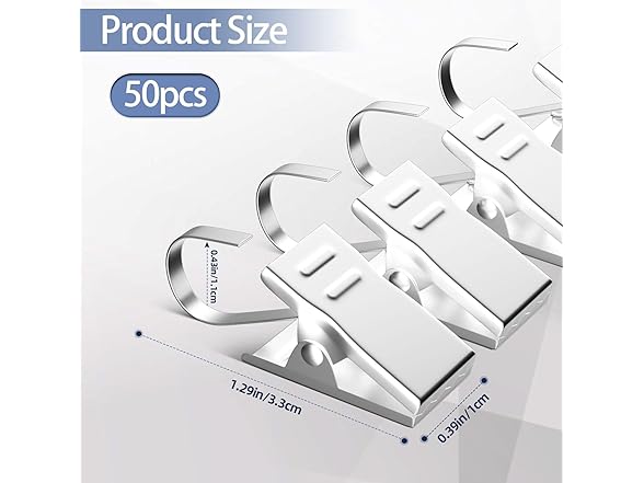 SMLBJUTE Small Curtain Hooks for Drapes