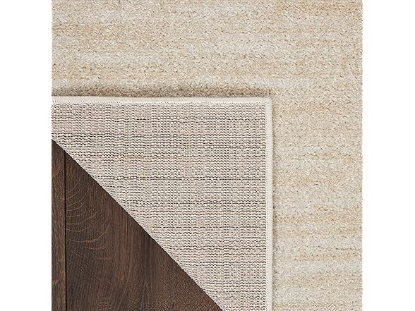 Nourison Home Nourison Essentials Ivory Beige 2'2" x 12' Area Rug