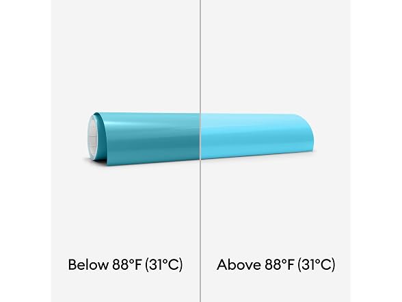 Cricut Heat-Activated, Color-Changing Vinyl Turquoise