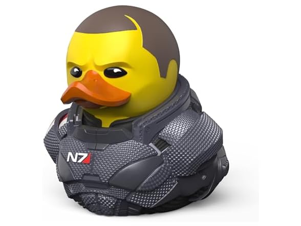TUBBZ Male Commander Shepard Rubber Duck
