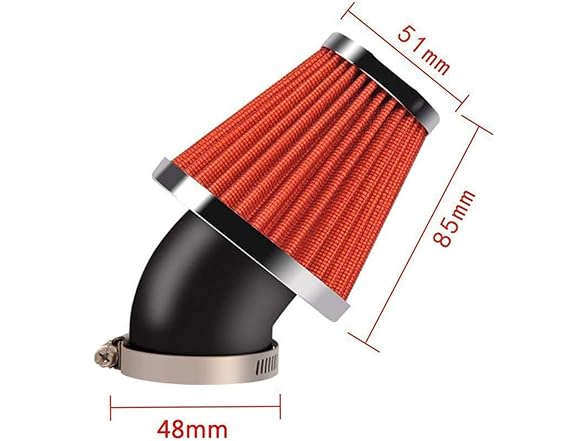 NIBBI Carburetor PE28mm 48mm Filter