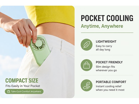 Handheld Mini Fan