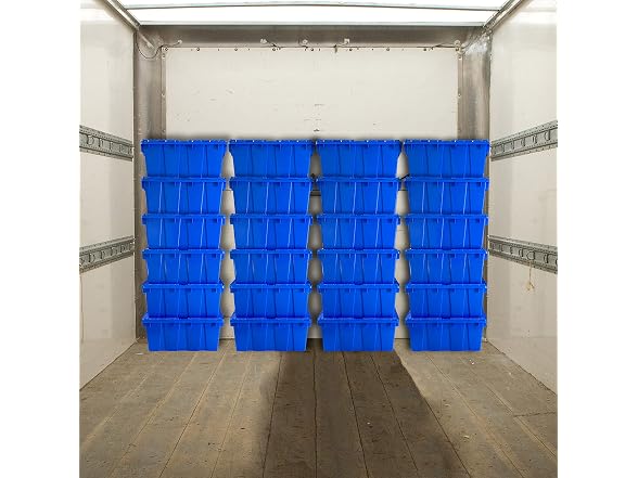 UBMOVE UBMOVE Storage Bin With Lids, Blue