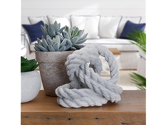 Elements Decorative White Braided Rope K