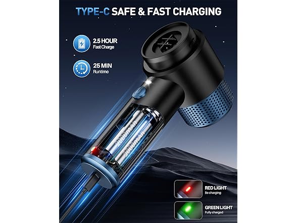 EYYA car vacuum