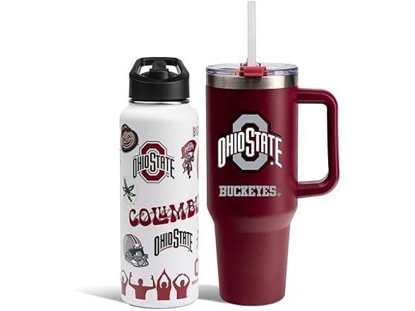 Memory Company NCAA Water Bottle Set