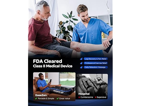 EaseZen Leg compression massager