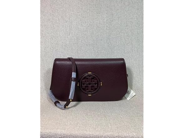 Tory Burch Miller Leather Clutch Handbag