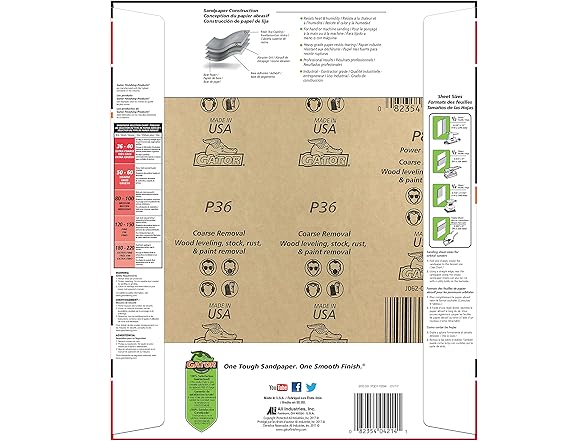 Gator 9" x 11" Multi-Surface Sanding She