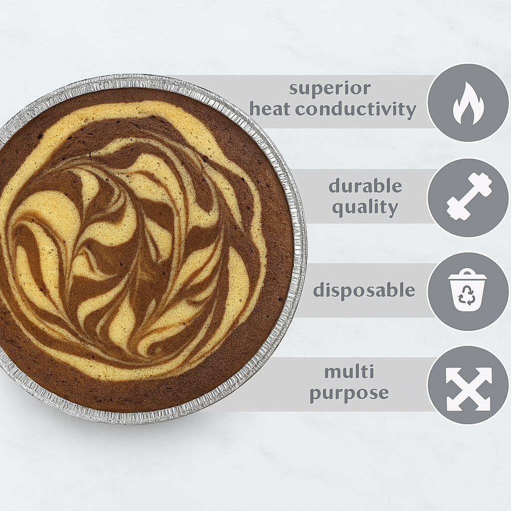 Premium Disposable Aluminum Tin Foil Pans (Round) - Gallery 19