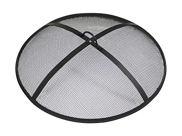 Sunnydaze Steel Mesh Fire Pit Screen